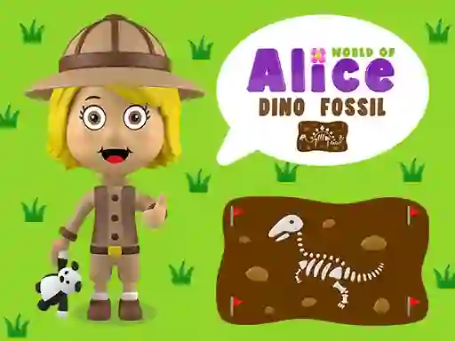 Gioco World of Alice Dino Fossil in linea