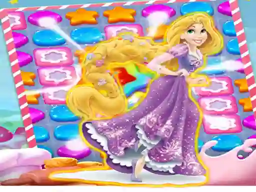 Gioco Princess Rapunzel Match3 in linea