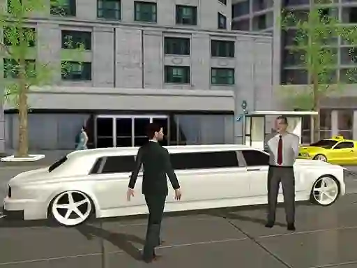 Gioco Limo Taxi Driving Simulator: Limousine Car Games in linea