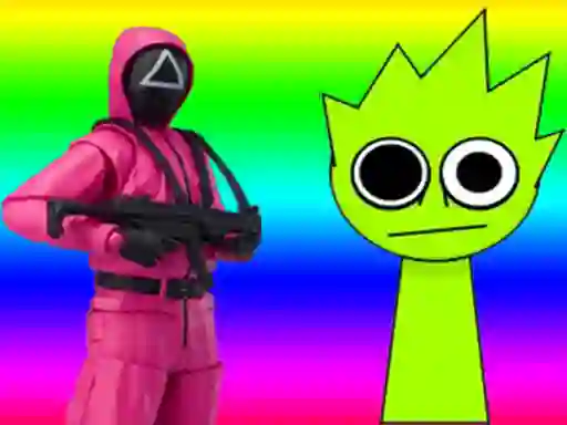Gioco Squid Sprunki Shooter Game 2 in linea