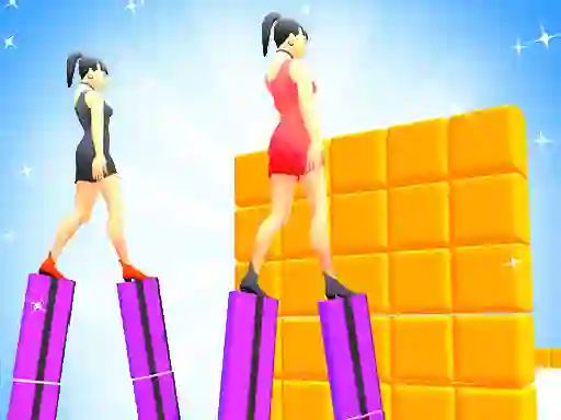 Gioco Heels Run Race - Stack Rider in linea