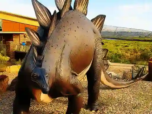 Gioco Stegosaurus Dinosaur Jigsaw in linea
