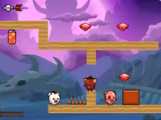 Gioco Pig Bros Adventure in linea