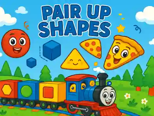Gioco Pair Up Shapes in linea