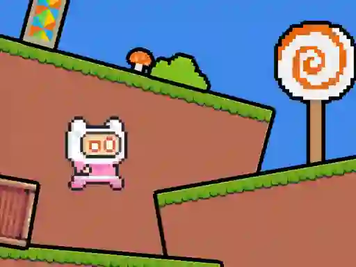 Gioco Pink Rush Speedrun Platformer in linea