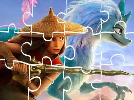 Gioco Raya And The Last Dragon Jigsaw in linea