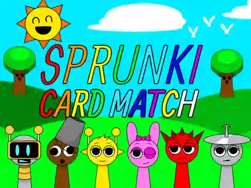 Gioco Sprunki Card Match in linea