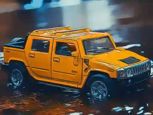Gioco Hummer Jeep Puzzle in linea