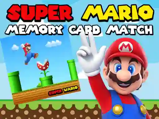 Gioco Super Mario Memory Card Match in linea