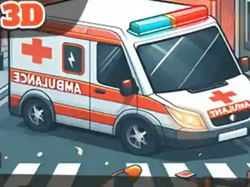 Gioco Ambulance Driver 3D in linea
