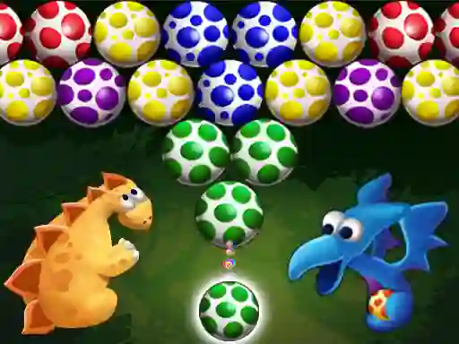 Gioco Dino Eggs Bubble Shooter in linea