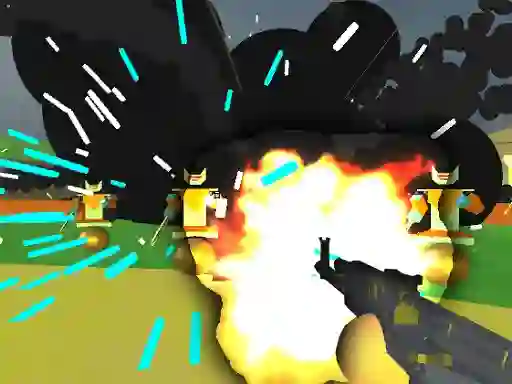 Gioco Robot Base Shootout 3D in linea