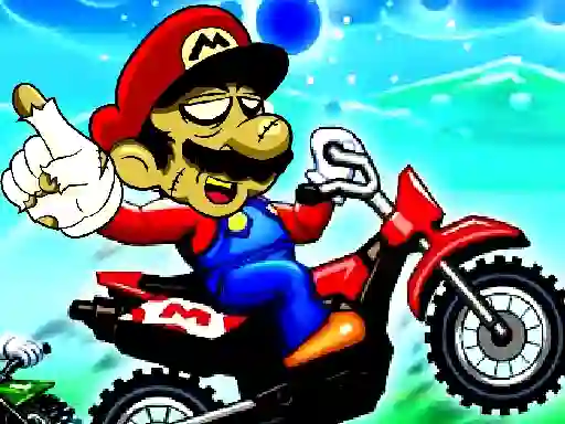 Gioco Super Mario Halloween Wheelie in linea