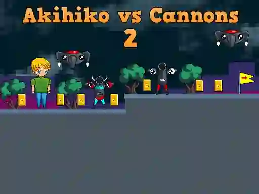 Gioco Akihiko vs Cannons 2 in linea