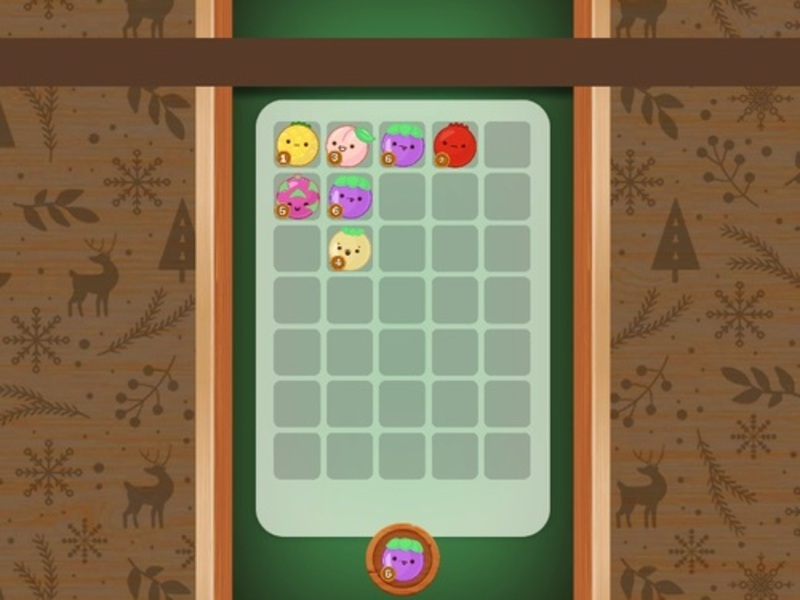 Gioco Frutti da dadi puzzle in linea
