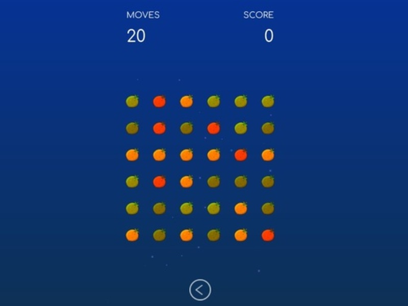 Gioco Connect arancione in linea