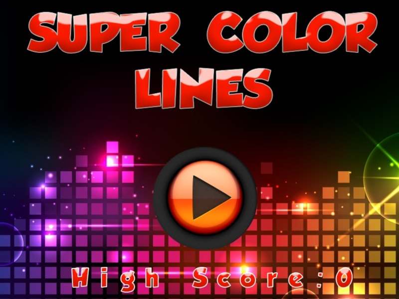 Gioco Linee super colorate in linea