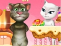 Gioco Parlare gatto Tom bacia Angela 2  in linea