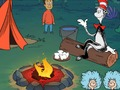 Gioco Il gatto nel cappello sa molto su quella! tempo di camp  in linea