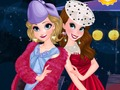 Gioco Anna e Elsa abiti da cocktail  in linea