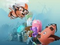 Gioco Dr. Atom e cane Quark Scrappy  in linea