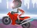Gioco Corsa di motocross in salita  in linea