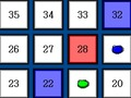 Gioco 42 quadrati  in linea