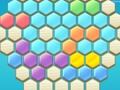 Gioco 1010 esagono in linea