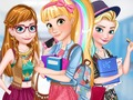 Gioco Ragazze di Disney Torna a Scuola  in linea