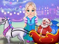 Gioco Piccolo carro di Natale di Elsa pulito  in linea