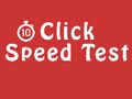 Gioco Fare clic su Speed ​​Test  in linea