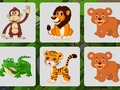 Gioco Memoria di animali selvaggi  in linea