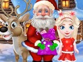 Gioco Salva ferito Babbo Natale e alci  in linea
