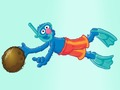 Gioco 123 Sesame Street: lavandino o galleggiante sott'acqua  in linea