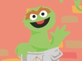Gioco 123 Sesame Street: Oscar's Trash Launch in linea