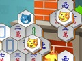 Gioco Gatto esagono  in linea