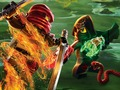 Gioco Ninjago Sumpf-Arena in linea