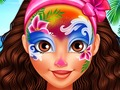 Gioco Oceania Princess Moana Face Art in linea