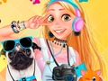 Gioco Concorso fotografico Principesse e animali domestici  in linea