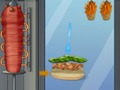 Gioco Insalata di Doner Kebab, pomodori, cipolle  in linea