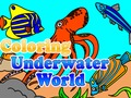Gioco Colorare il mondo sottomarino in linea