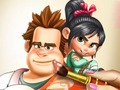 Gioco Libro da colorare di Vanellope von Cupcake  in linea