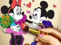 Gioco Libro da colorare di Minnie  in linea