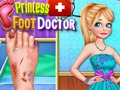 Gioco Dottore che cura la gamba della principessa  in linea