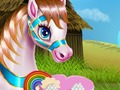 Gioco Torta arcobaleno per pony  in linea