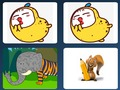 Gioco Animali divertenti: per la memoria  in linea