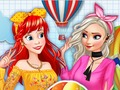 Gioco Festival delle principesse della moda e dei palloncini  in linea