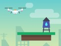 Gioco Il drone serve al caricamento  in linea