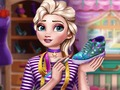 Gioco Design delle scarpe da ginnastica della principessa Frozen  in linea