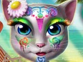 Gioco Trucco da spiaggia per gattino  in linea